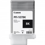 Cartucho de Tinta PFI 107 BK Preto para Canon IPF