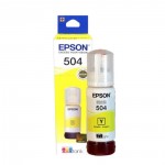 Refil de Tinta T504 T504420 Amarelo para Epson L6161 L6191